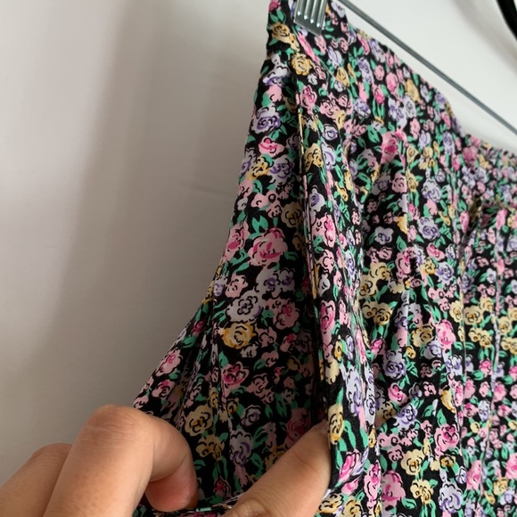 Fairest Vintage Floral High Waist Baggy Shorts - Picture 4 of 7